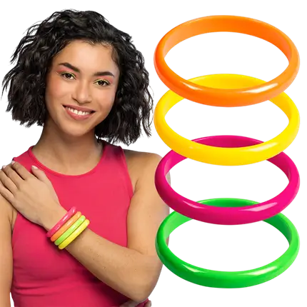 Set di 4 braccialetti Rave