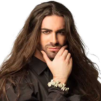 Bracciale con ossa di teschio