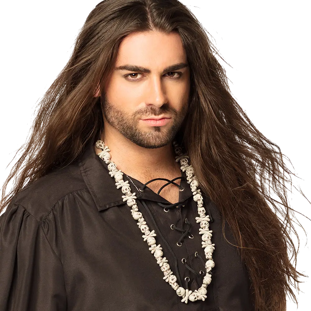 Collana con ossa di teschio