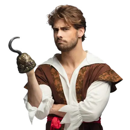 Teschi pirata all'uncinetto