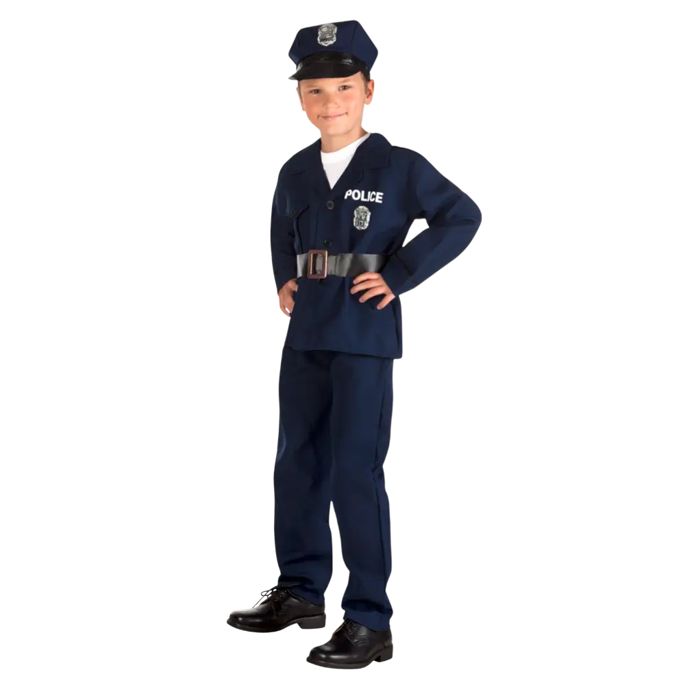  Costume da poliziotto (7-9 anni)