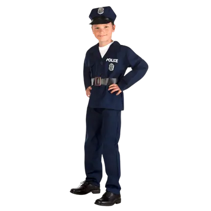  Costume da poliziotto (7-9 anni)
