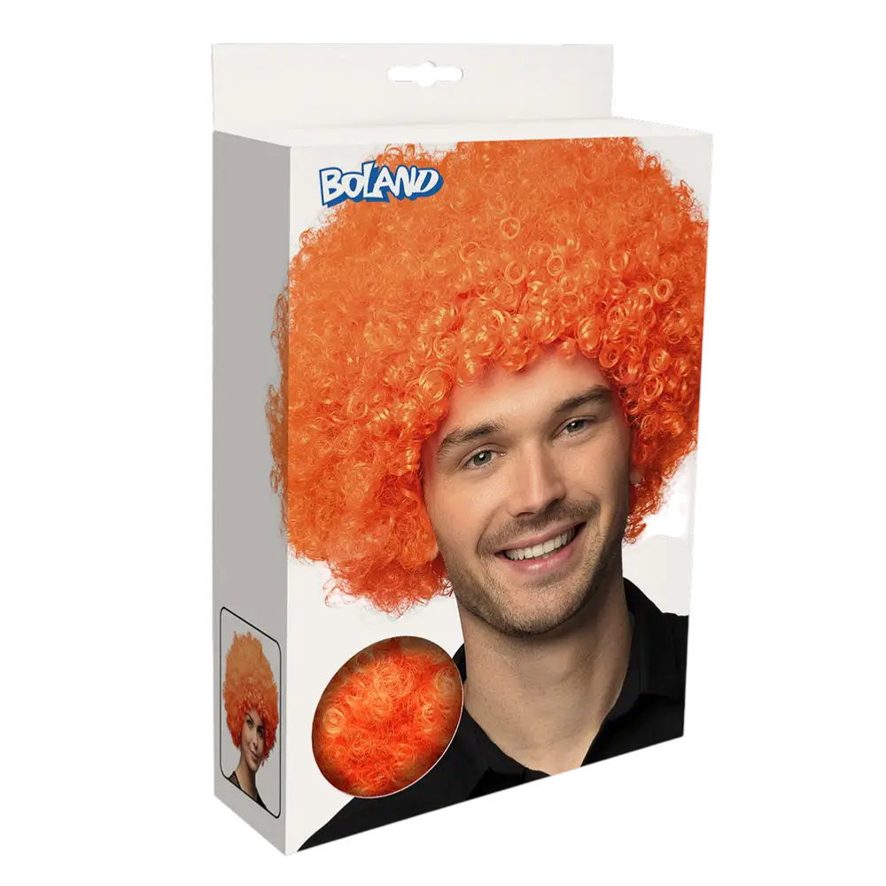 Parrucca arancione Groove