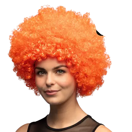 Parrucca arancione Groove
