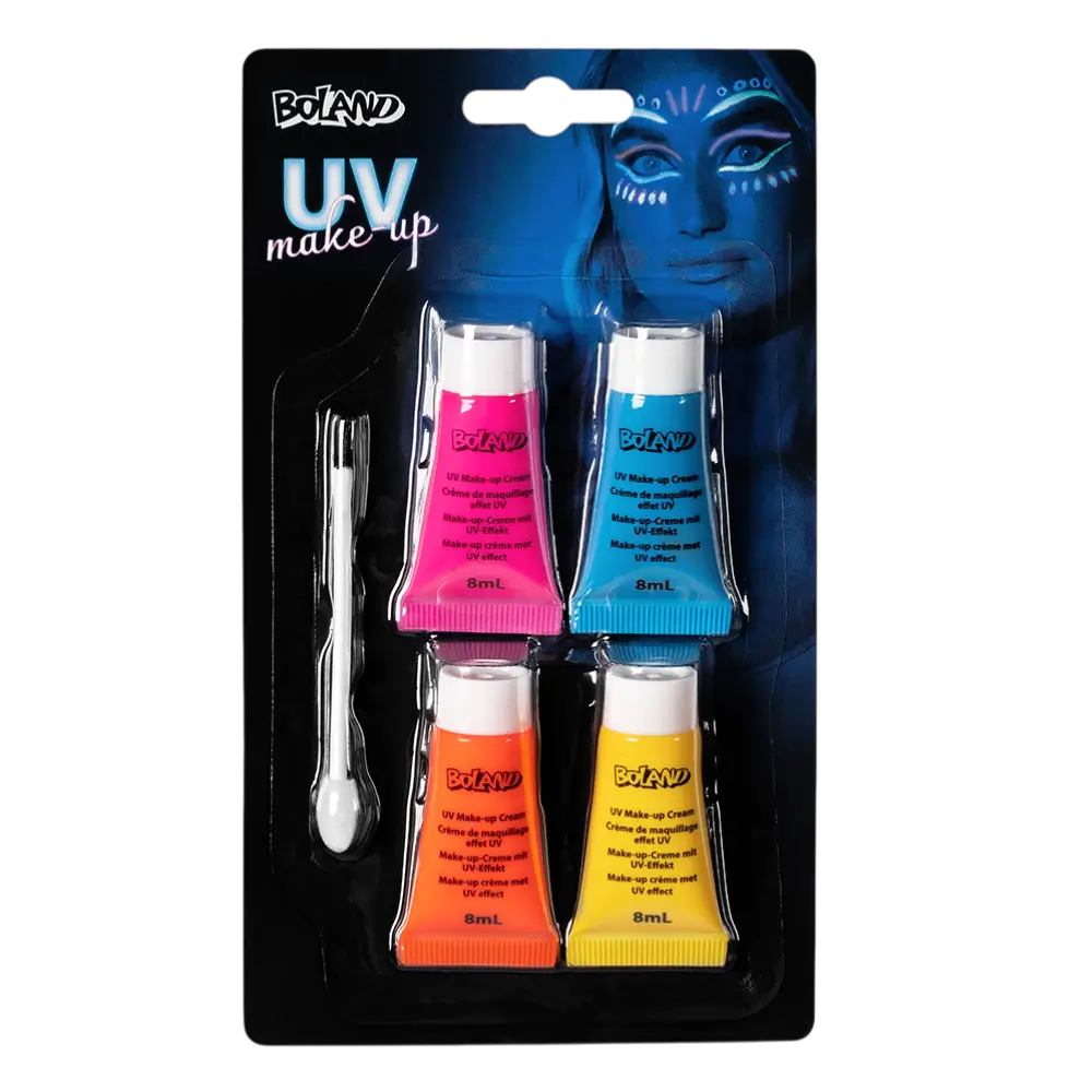 Set per il trucco al neon UV