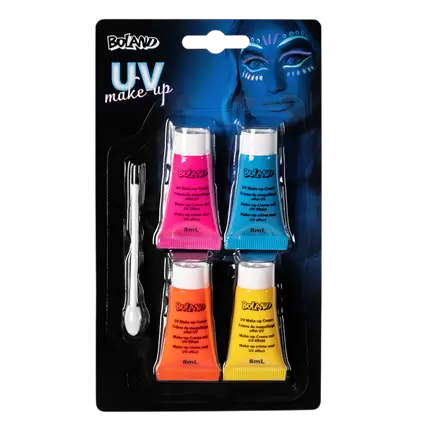 Set per il trucco al neon UV