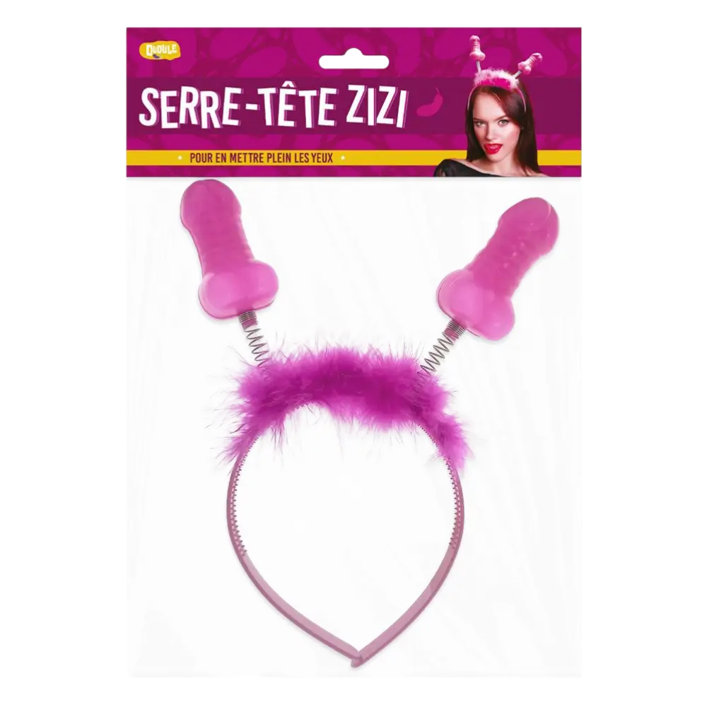 Fascia per capelli Zizi - Accessoires EVJF et Soirée Déguisée