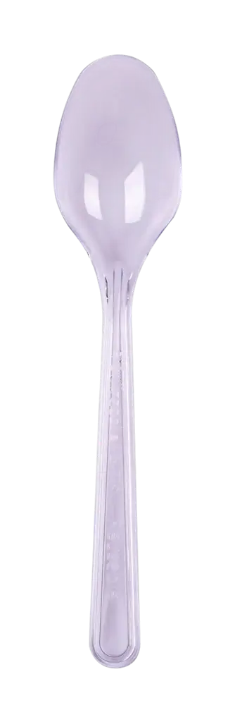 Cucchiaini da Dessert Riutilizzabili 15,6 cm Effetto Cristallo Lusso – Stoviglie Riutilizzabili