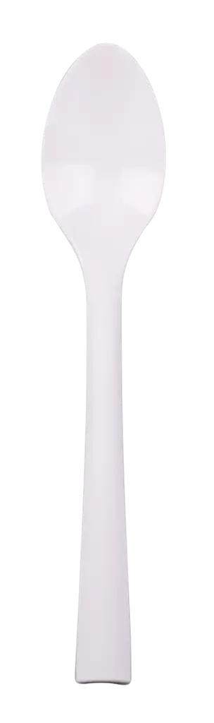 Cucchiai Grandi Riutilizzabili Infrangibili 18 cm Bianchi – Stoviglie Riutilizzabili