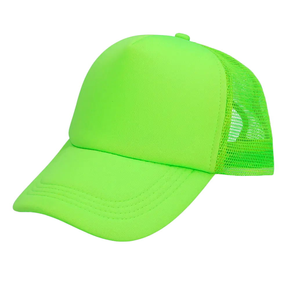 Cappello fluorescente per feste e costumi - Verde fluorescente