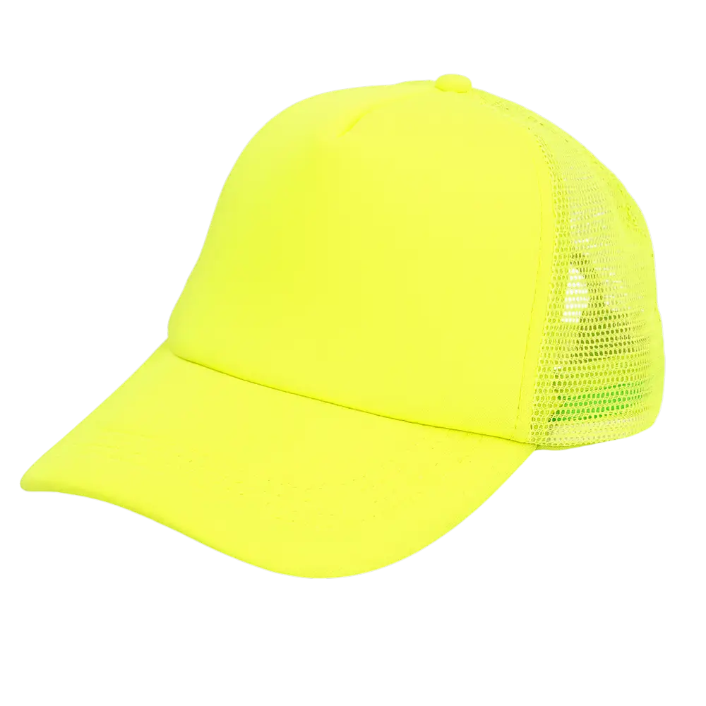 Cappello fluorescente per feste e costumi - Giallo fluorescente