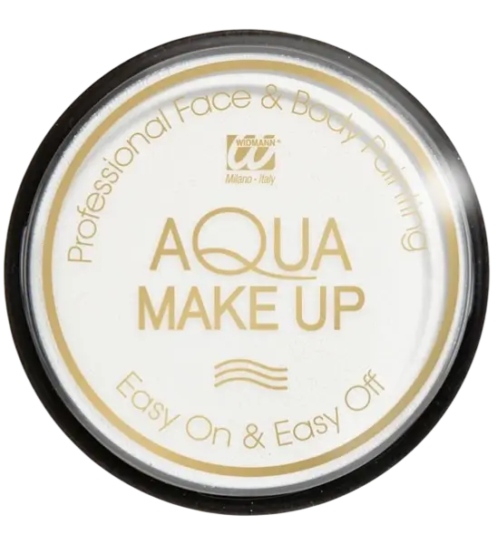 Trucco viso all'acqua bianca - Trucco all'acqua 10 ml - Supporter compleanno Carnevale Halloween