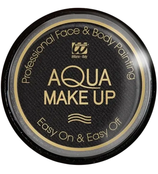 Trucco all'acqua nera - Trucco all'acqua 10 ml - Compleanno Carnevale Halloween Supporter