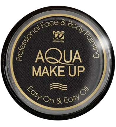 Trucco all'acqua nera - Trucco all'acqua 10 ml - Compleanno Carnevale Halloween Supporter