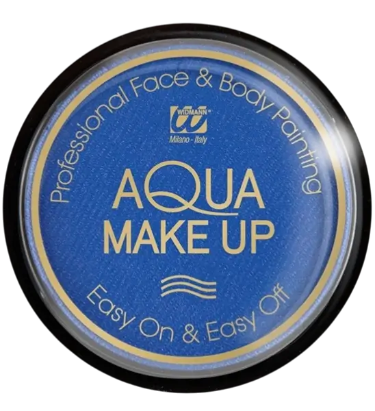 Blu scuro Aqua Makeup 10 ml - Compleanno Carnevale Halloween Supporter