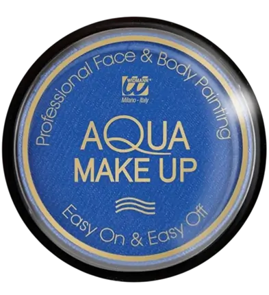 Blu scuro Aqua Makeup 10 ml - Compleanno Carnevale Halloween Supporter