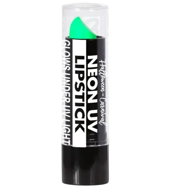 Rossetto verde fluorescente UV - Trucco viso di Halloween - 6 ml