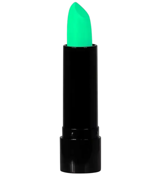 Rossetto verde fluorescente UV - Trucco viso di Halloween - 6 ml