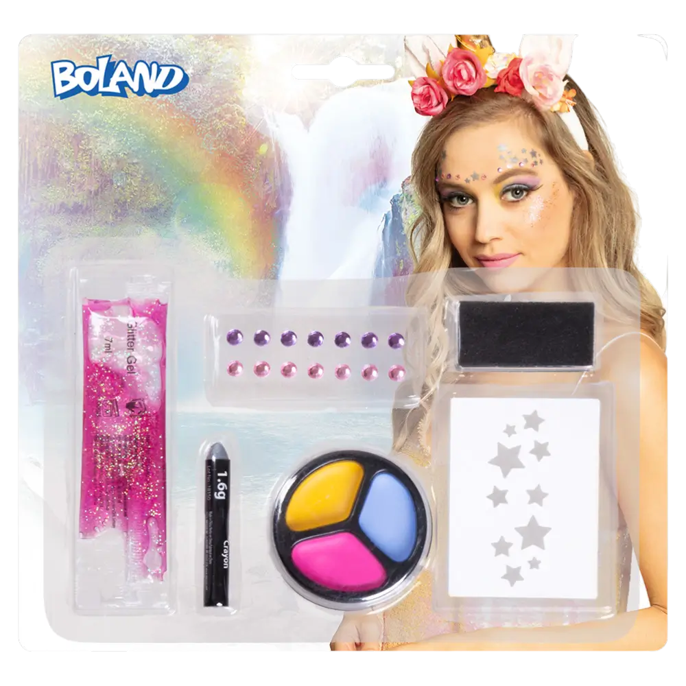 Kit per il trucco dell'unicorno per bambini - Carnaval Make-Up