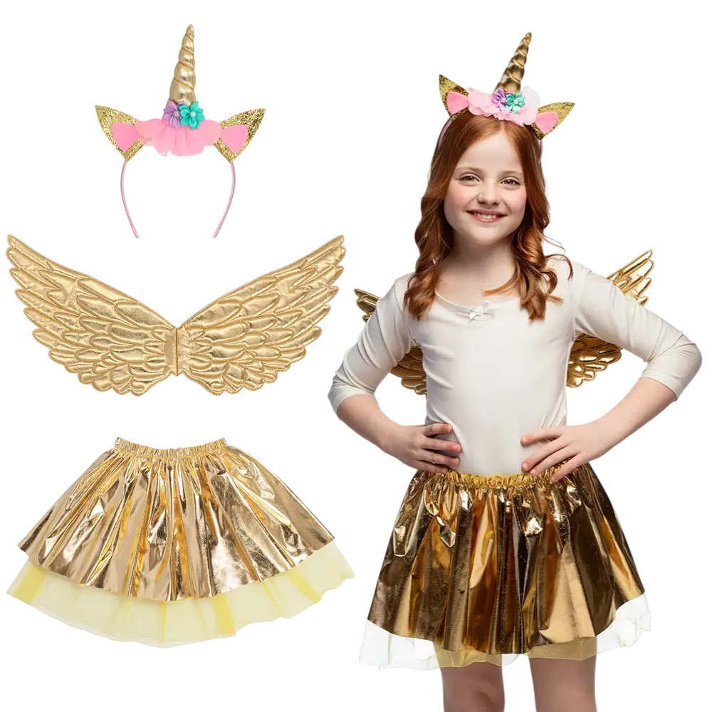 Kit angelo unicorno per bambini - Accessori in maschera