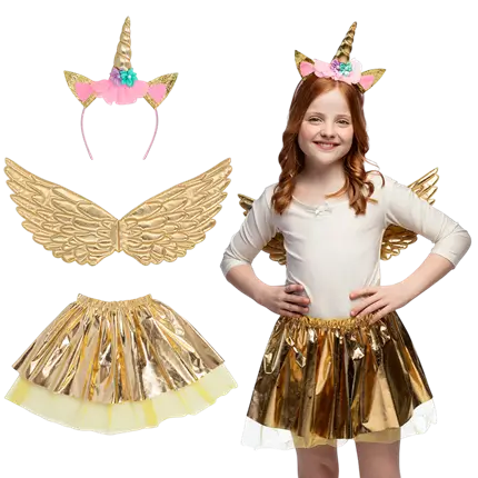 Kit angelo unicorno per bambini - Accessori in maschera