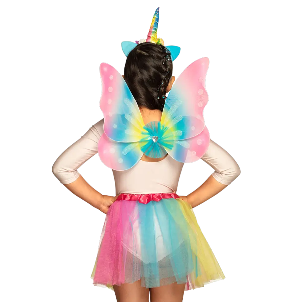 Kit fata unicorno per bambini - Accessori per travestimento da fata