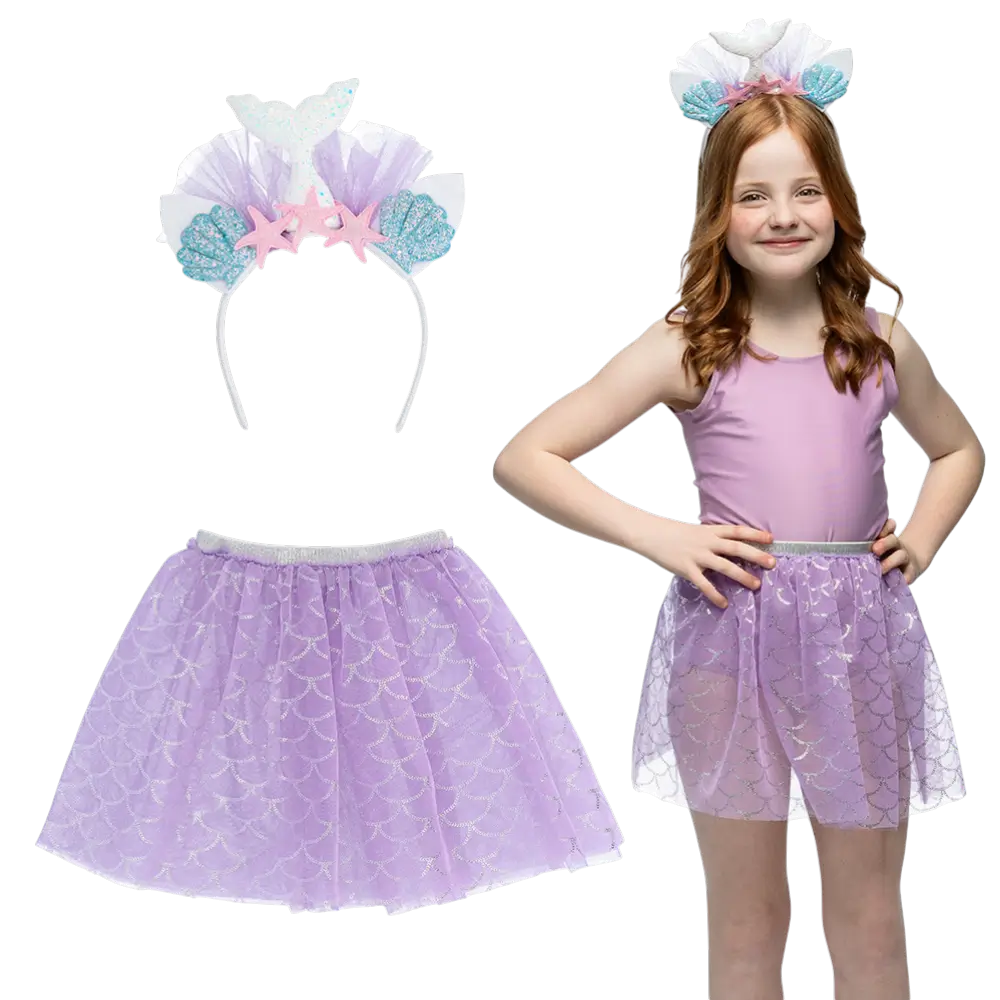 Kit stelle di sirena - Accessori in maschera per bambini