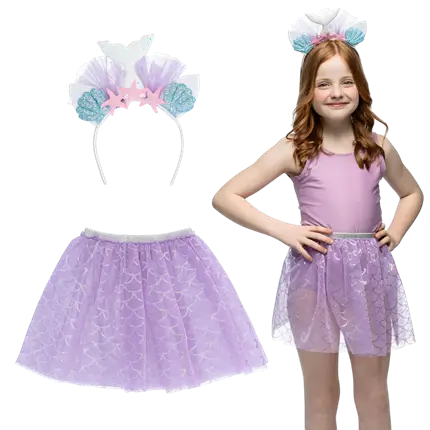 Kit stelle di sirena - Accessori in maschera per bambini