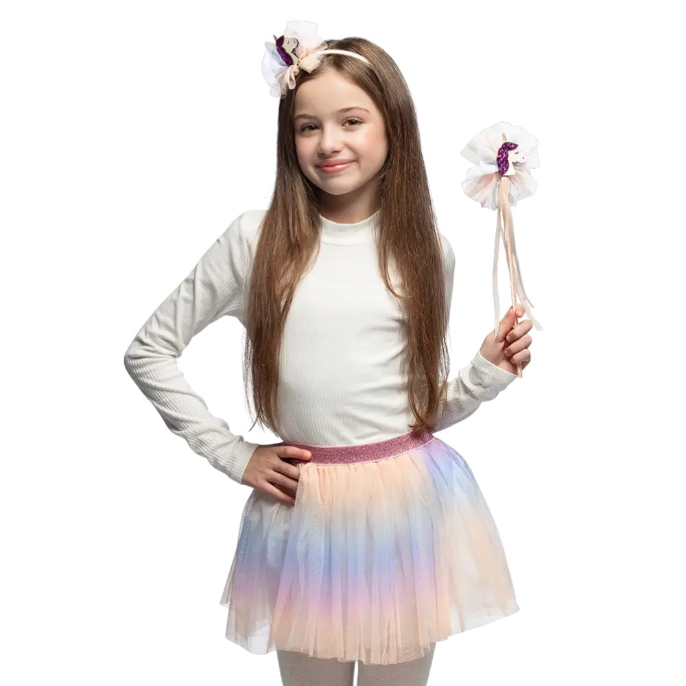 Kit pastello unicorno - Accessori per il travestimento da unicorno