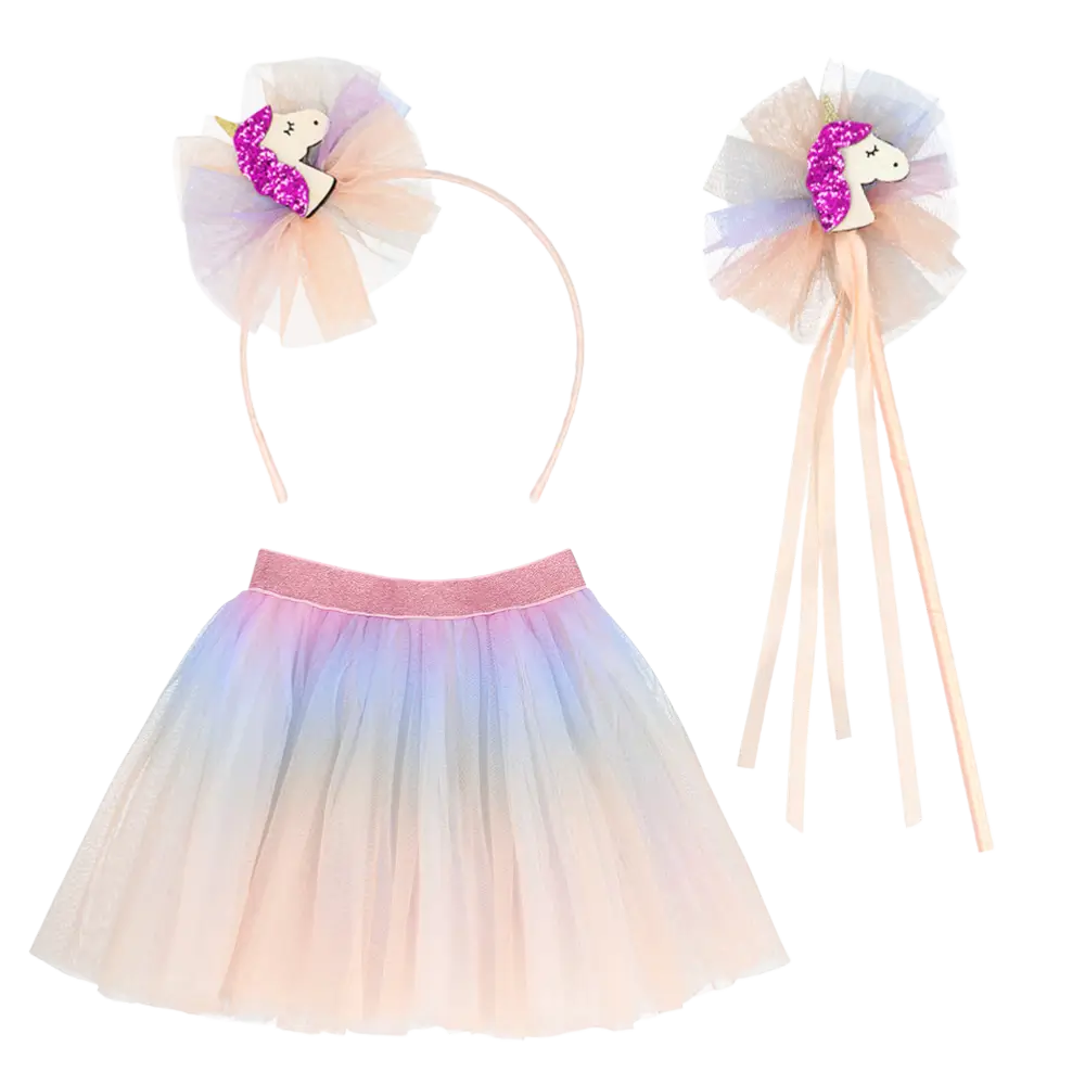 Kit pastello unicorno - Accessori per il travestimento da unicorno