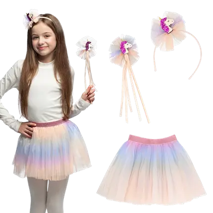Kit pastello unicorno - Accessori per il travestimento da unicorno