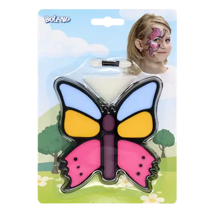 Palette per il trucco delle farfalle per bambini - Kit Maquillage Carnaval