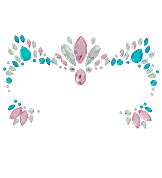 Bijoux Visage Licorne - Faccia da bambino con strass
