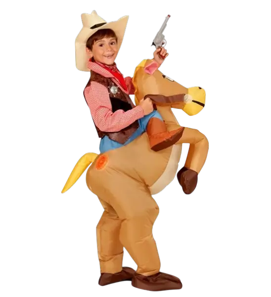 Costume da cavallo gonfiabile - Travestimento umoristico
