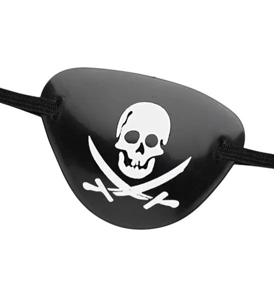 Toppa per occhi da pirata - Accessoire Déguisement Pirate