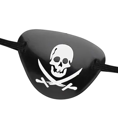 Toppa per occhi da pirata - Accessoire Déguisement Pirate
