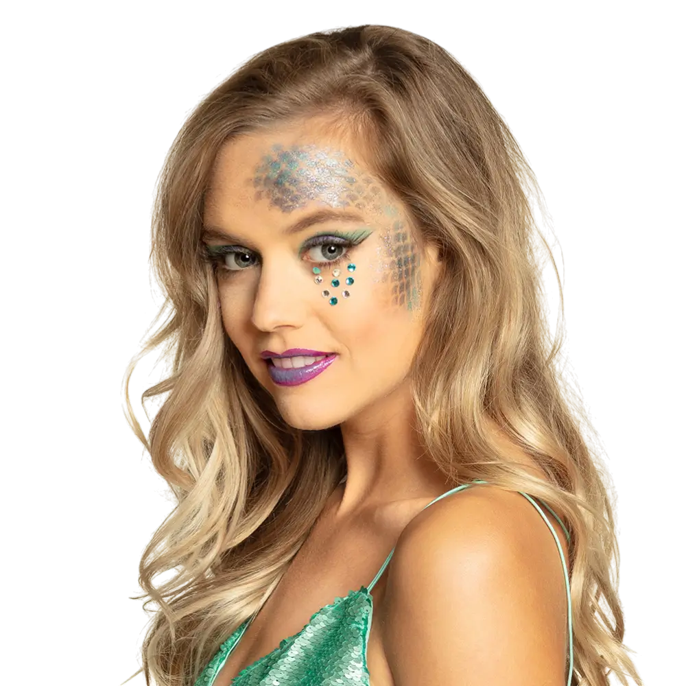 Kit per il trucco da sirena per bambini - Trucco per Carnevale e Feste