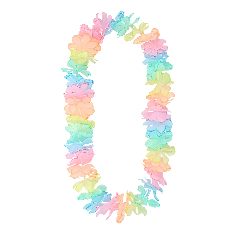 Kit pastello hawaiano - Accessori per il travestimento hawaiano