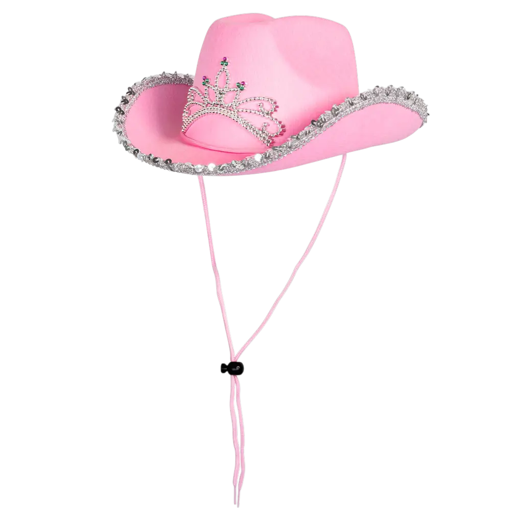 Cappello da cowboy con glitter - Chapeau Western Pailleté