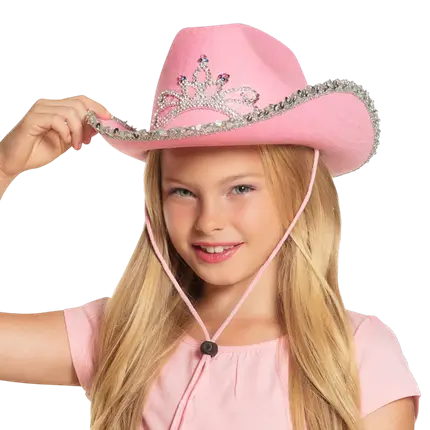 Cappello da cowboy con glitter - Chapeau Western Pailleté