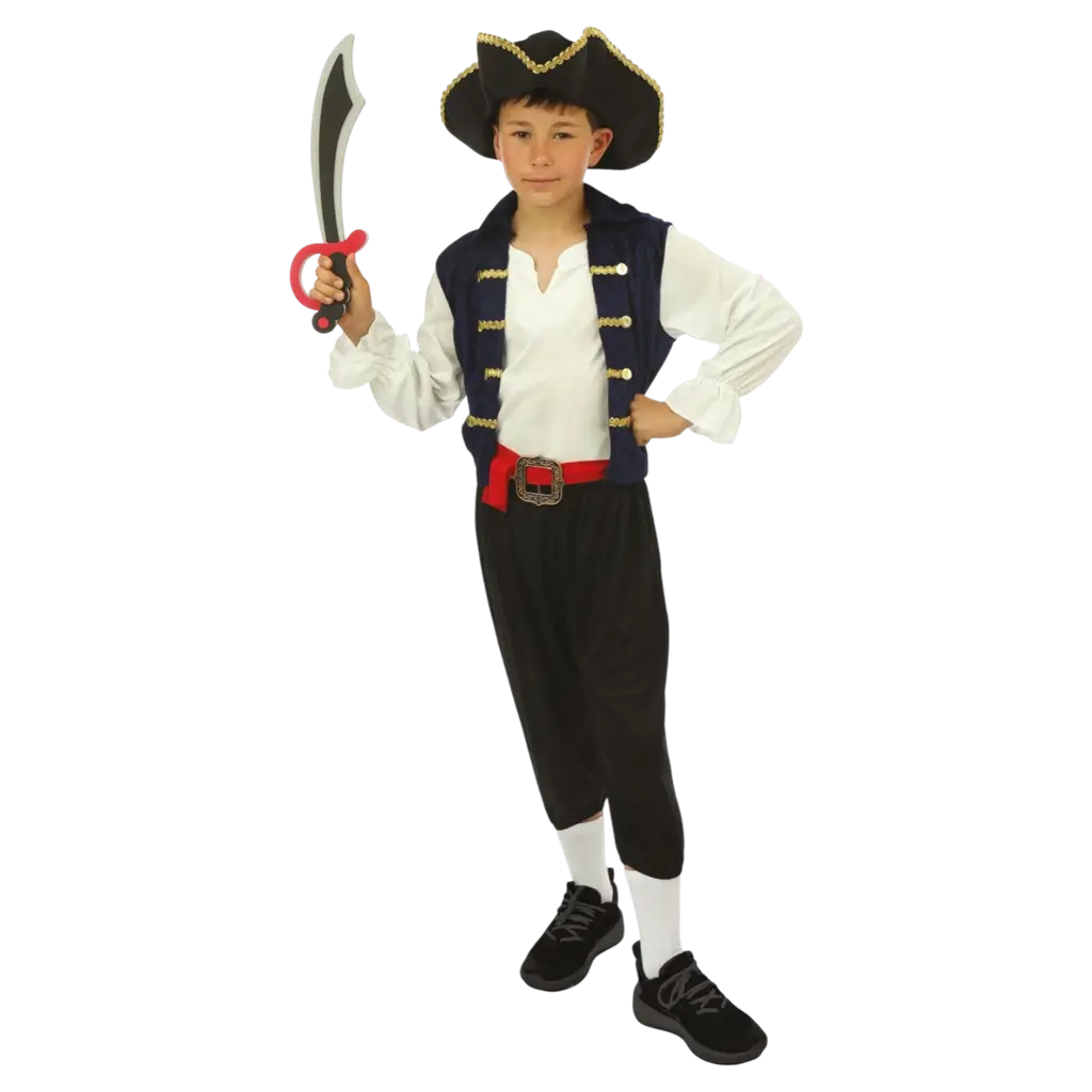 Travestimento da pirata per bambino 5-6 anni - Costume da pirata per bambino