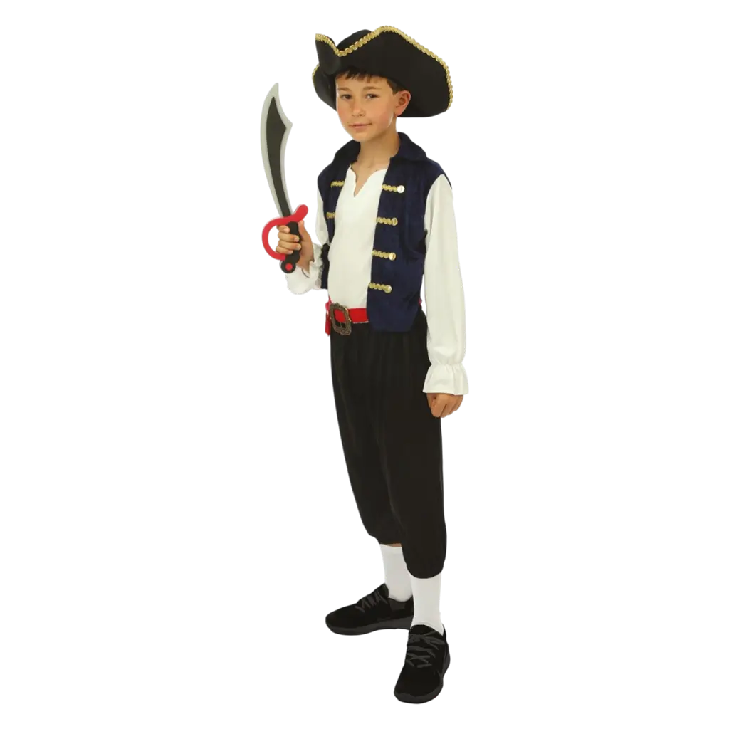 Travestimento da pirata per bambino 5-6 anni - Costume da pirata per bambino