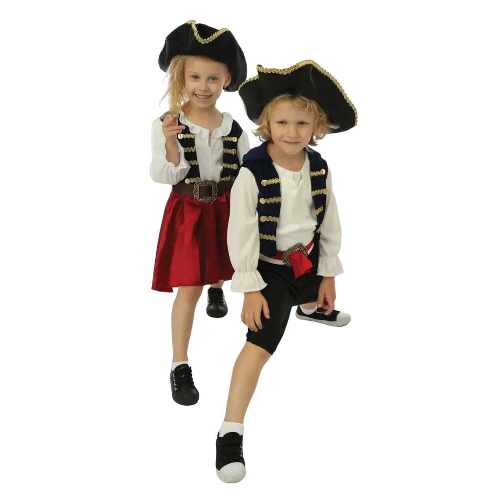 Travestimento da pirata per bambino 5-6 anni - Costume da pirata per bambino