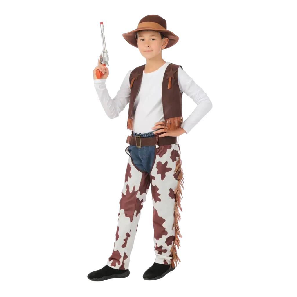 Travestimento da cowboy per bambini di 5-6 anni - Costume da cowboy per bambino