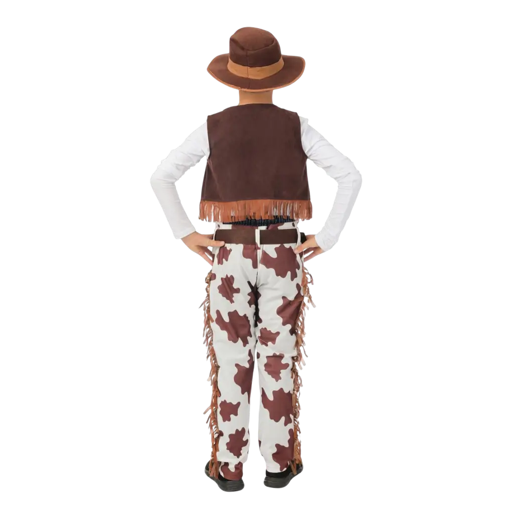 Travestimento da cowboy per bambini 10-12 anni - Costume da cowboy per bambini