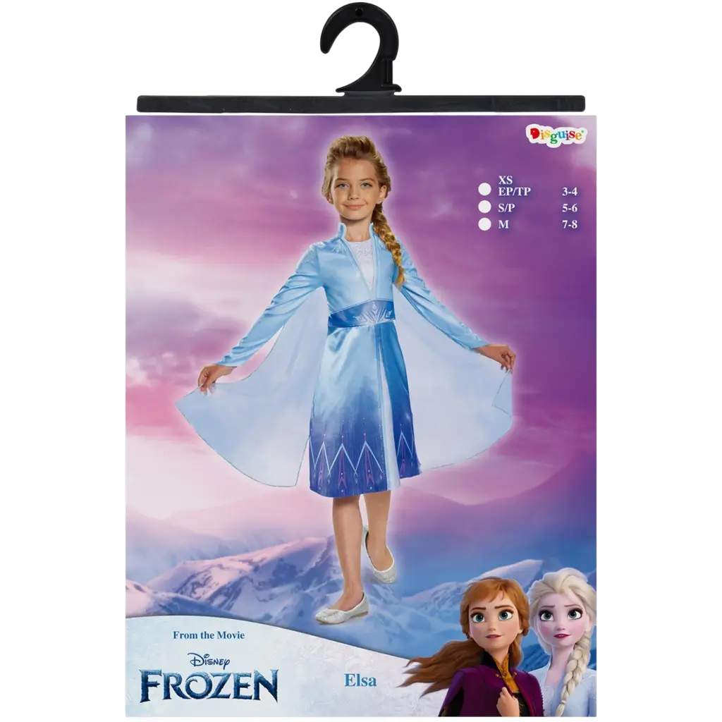 Elsa Disney™ Regina delle nevi travestimento bambino 7-8 anni