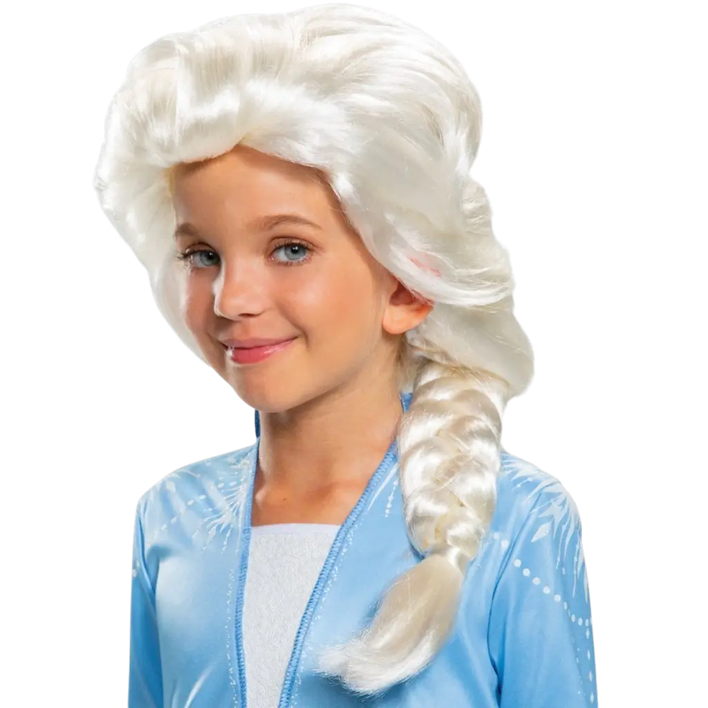 Parrucca Elsa Disney per bambini - Accessori Regina delle Nevi
