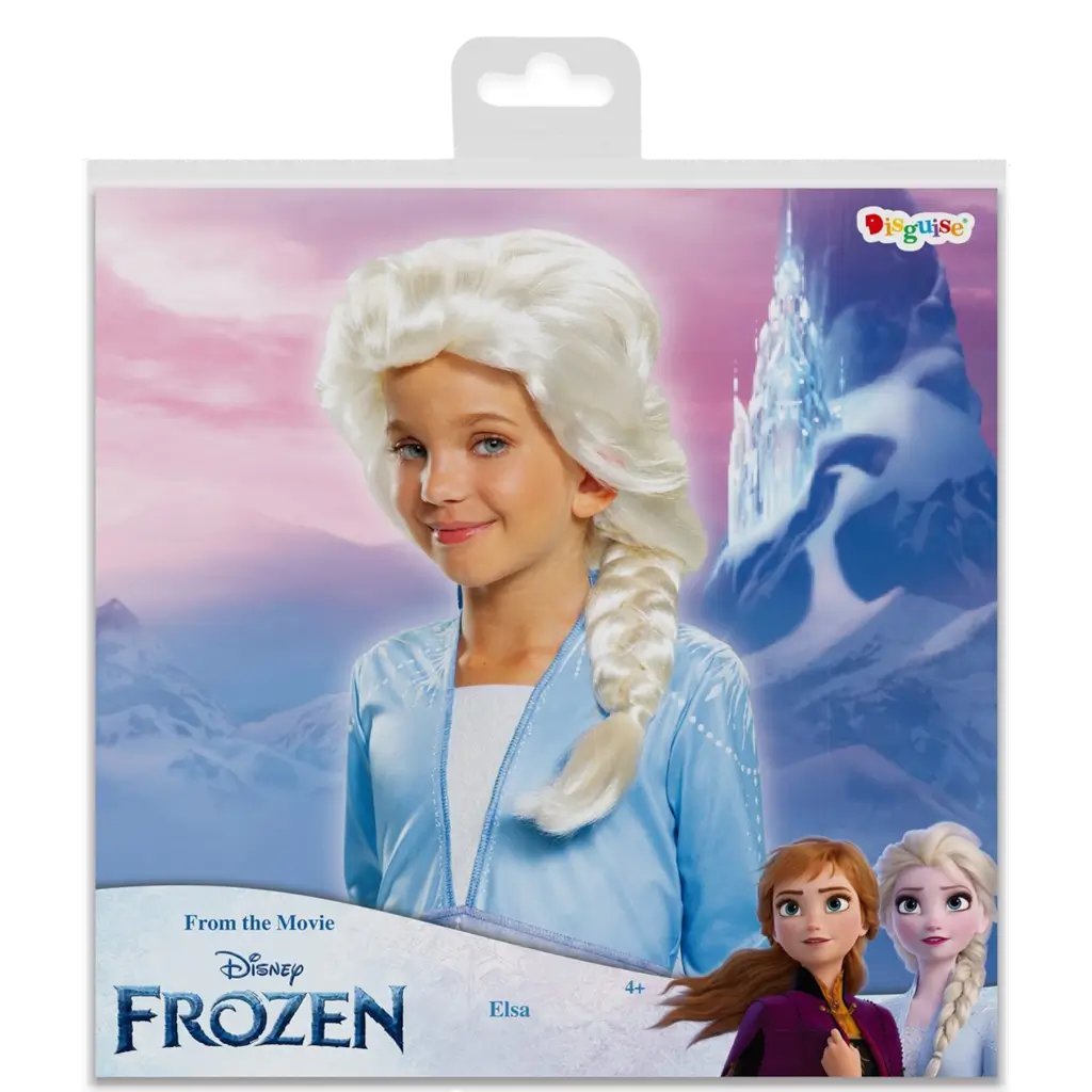 Parrucca Elsa Disney™ per bambini - Accessori Regina delle Nevi