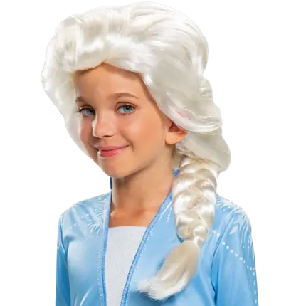 Parrucca Elsa Disney™ per bambini - Accessori Regina delle Nevi