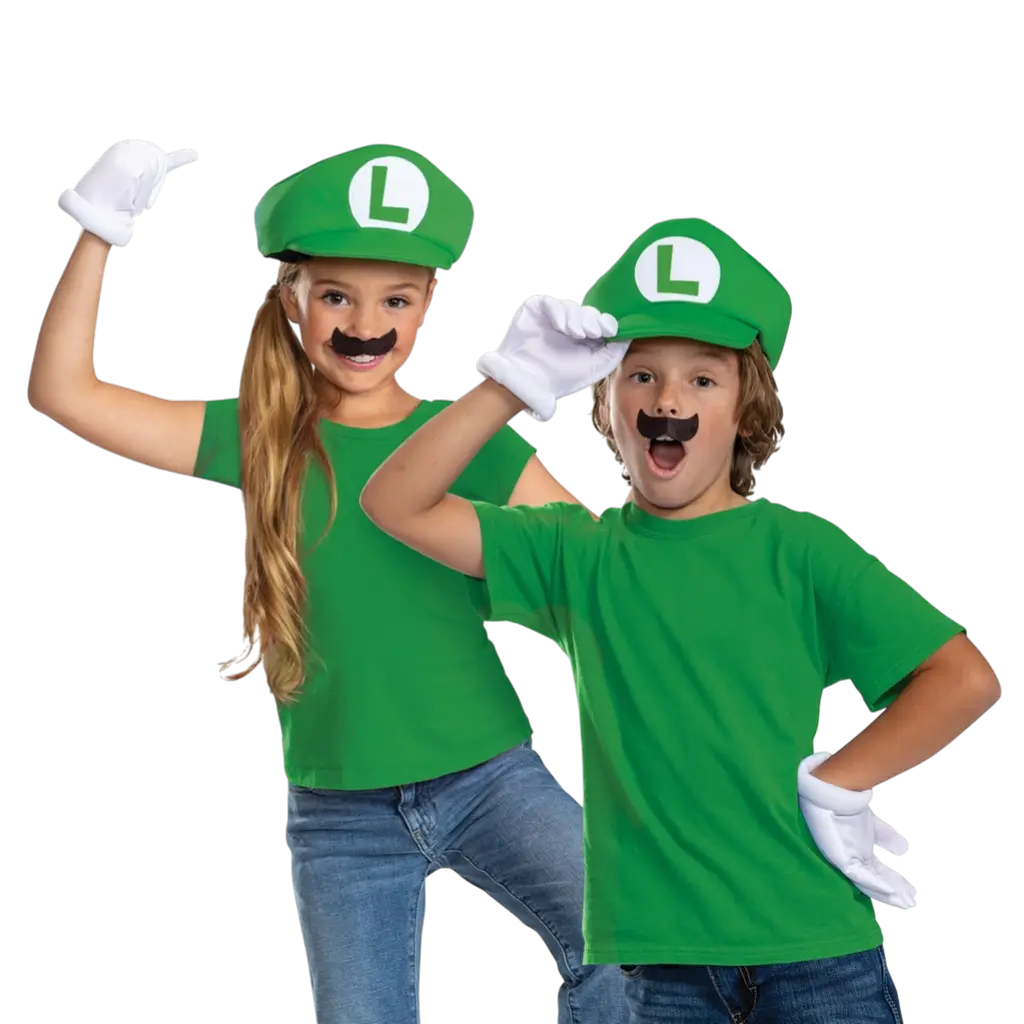 Kit di accessori per bambini Luigi Super Mario